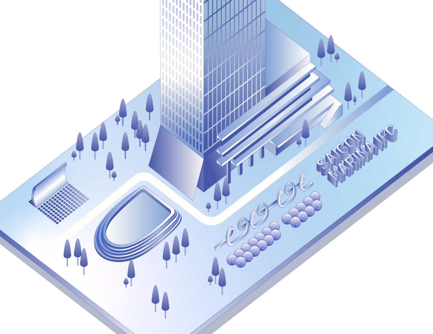 Spatial map - Saigon Marina IFC